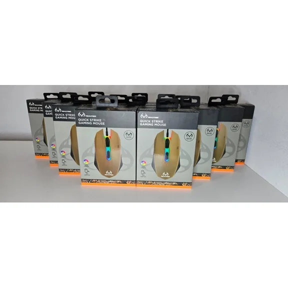 Realtree Quick Strike Wired Pc Gaming Mouse