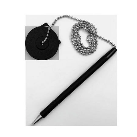 Huron Pen, Chain Linked, Blue (1)