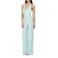 thumbnail image 2 of Idoravan Sequin Jumpsuit Sleeveless High Waist formal Evening Party Playsuit Pants Women'S Solid Color High-Waisted Sleeveless Off-The-Shoulder Sequin Slim Long Sequin Romper, 2 of 5