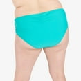 thumbnail image 2 of Calypsa Women's and Women's Plus Hipster Bikini Bottom with Center-back Ruching Detail, 2 of 3