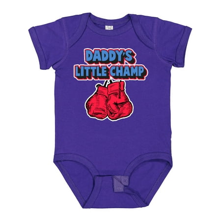 

Inktastic Daddys Little Champ Boys or Girls Baby Bodysuit
