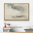 thumbnail image 2 of PixonSign Framed Canvas Print Wall Art Black Blue Abstract Pastel Landscape Nature Wilderness Illustrations Modern Art Decorative Minimal Rustic for Living Room, Bedroom, Office - 16"x24" Natural, 2 of 5