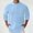 Bleu Clair, variante sur Hauts pour Hommes Habillés Décontractés Vêtements d'Entraînement Manches Longues Hauts Légers Décontractés pour Hommes Blouses Lumineuses Chemises Manches Longues pour Hommes Grandes Manches Longues Col en V Tee-Shirts pour Hommes
