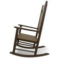 thumbnail image 4 of Polywood Jefferson Rocking Chair with Woven Seat and Back, 4 of 9