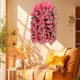 thumbnail image 5 of Guirnalda de lirios artificiales | Adorno de pared de flores artificiales para decoración interior y exterior | Arreglo floral de plástico para el hogar, jardín, bodas y fiestas, 5 of 6