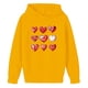 thumbnail image 4 of Sudaderas con capucha para niños y niñas, sudaderas casuales de manga larga, lindas sudaderas de gran tamaño con bolsillo de polar, chaquetas para niñas, 4 of 4