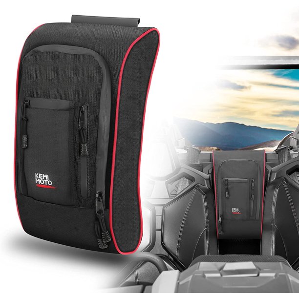Kemimoto Center Console Shoulder Storage Bag for Can am Maverick X3/ XDS/ XRS Max 2017 2022