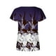 thumbnail image 4 of Blusa con estampado de manga corta y cuello cuadrado informal cómoda a la moda para mujer OAVQHLG3B Store  lin121212, 4 of 4