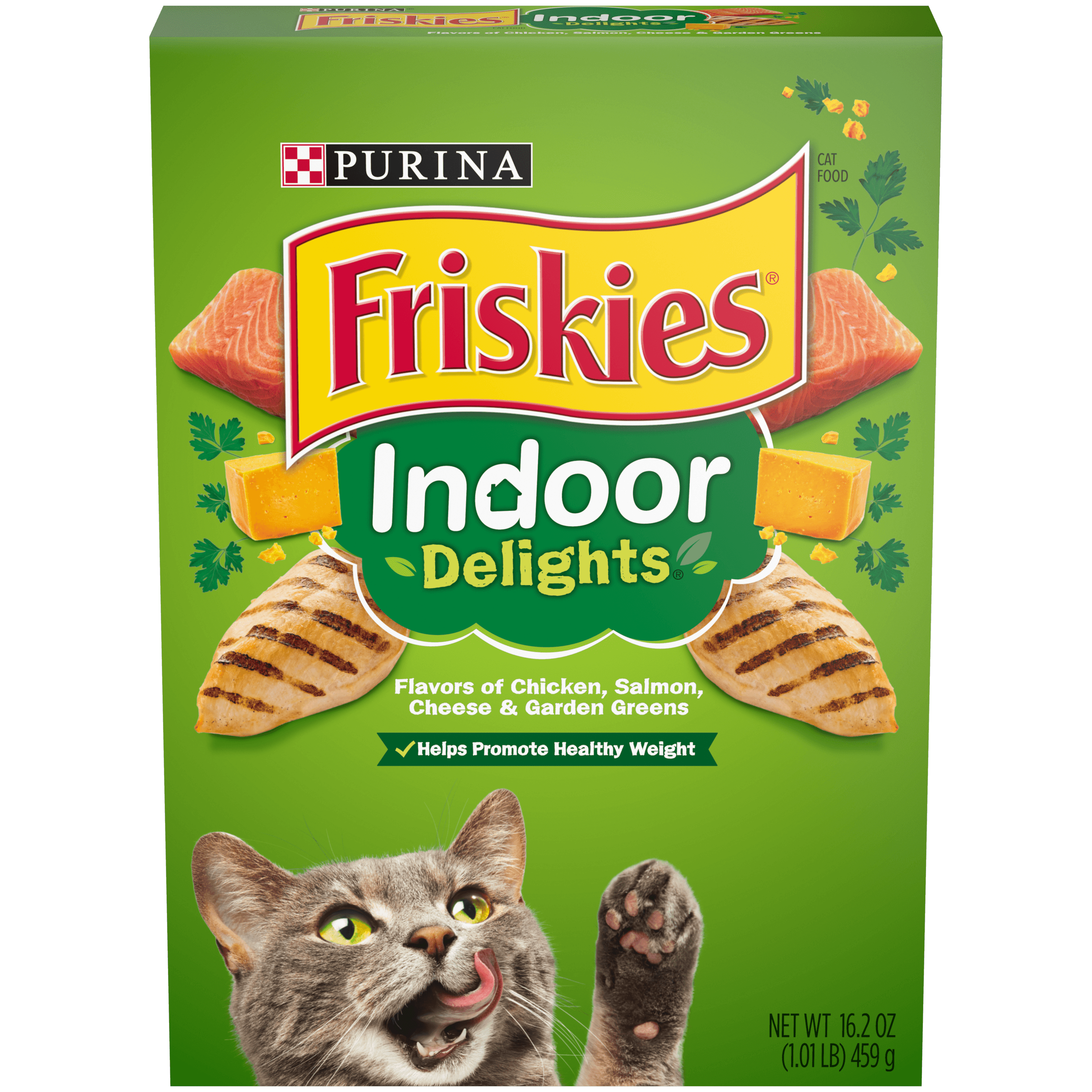 Friskies Indoor Dry Cat Food, Indoor Delights, 16.2 oz. Box Walmart