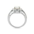 thumbnail image 4 of SAVEARTH DIAMONDS 1 1/2 ct. t.w Center 7MM Round Cut Lab Created Moissanite Diamond Halo Engagement Ring For Women In 14K White Gold Over Sterling Silver(G-H Color, VVS1 Clarity, 1.50 Cttw)Size : 6.5, 4 of 7