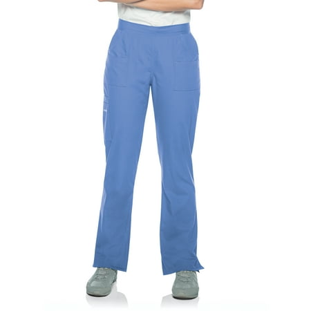 

Landau Essentials Tailored Fit 9-Pocket Cargo Scrub Pants for Women 8380