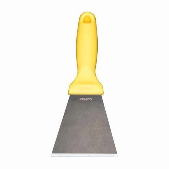 Remco Scraper,SS,3" Blade W,Yellow 69726