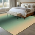 thumbnail image 4 of Area Rug for Living Room, Green Yellow Ombre Non-Slip Indoor Ex Large Carpet for Bedroom/Dining Room, Farmhouse Modern Gradient Art Washable Low-Profile Rectangle Floor Runner Rugs - 8 x 10 Ft, 4 of 8