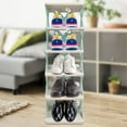 thumbnail image 5 of Antqov Multi Layer Creative Shoe Rack Household Small Shoe Cabinet Economic Dormitory Door Shoe Rack Installation Free Folding Shoe Cabinet, Clothing & Wardrobe Storage, 5 of 5