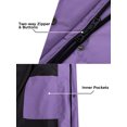 thumbnail image 5 of Wantdo Women's Winter Coat Warm Winter Jacket Padded Puffer Parka Jacket Purple XL, 5 of 9