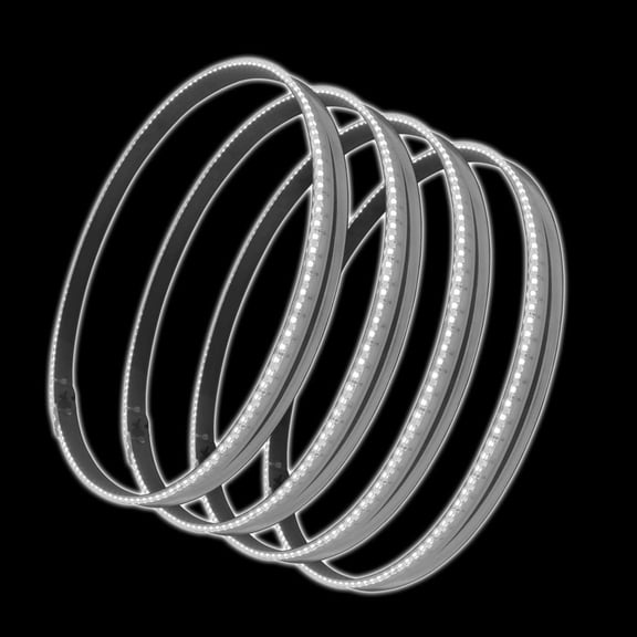 Oracle Lighting 4215-001 LED Illuminated Wheel Rings White