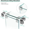 thumbnail image 6 of Ovios 23.1"x 7.3"x 5.5" Fire Pit Glass Wind Guard for Patio Fire Table, 6 of 6