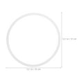thumbnail image 2 of PAMINGONO Universal Silicone Gasket Ring for Pressure Cooker White High Temperature Resistant Accessory, 2 of 8