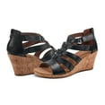 thumbnail image 6 of Rockport Women's Briah Gladiator Wedge Sandal Black 7.5, 6 of 6