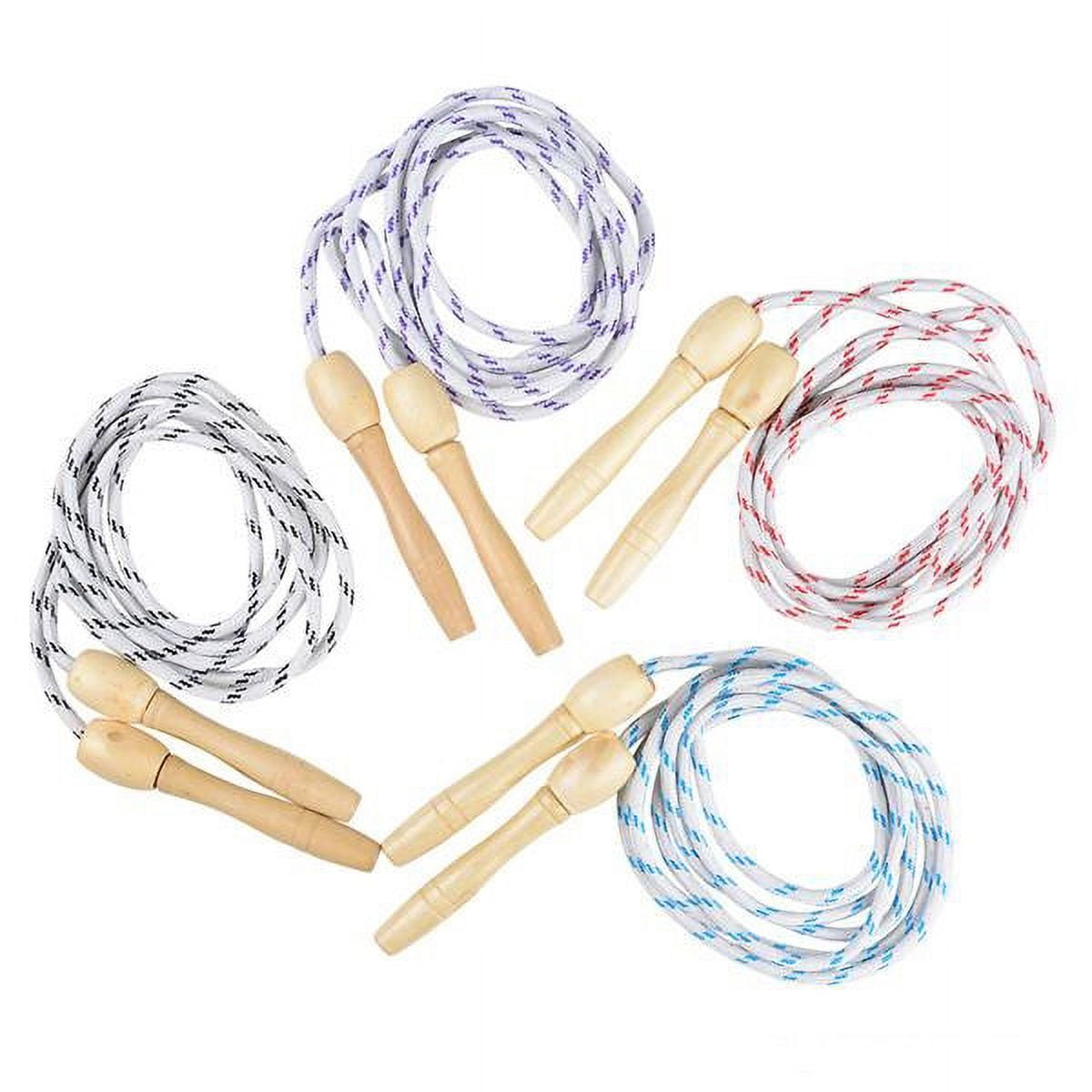 Wood Handle Jump Rope - 12 per pack