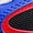 Red, variant on Toddler Little Boys Mesh Patchwork Athletic Sneakers, Breathable Non‑slip Shock‑absorbing Hook‑and‑loop Walking Footwear Gray 28