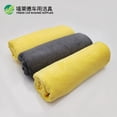 thumbnail image 5 of Zhuge 3 pañuelos de fibra ultrafina, de algodón suave y muy absorbentes, para ducha, piscina, spa y gimnasio, para uso diario, 15,75 x 15,75 pulgadas (gris)., 5 of 5