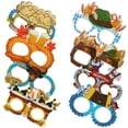 thumbnail image 4 of 24 Pcs Lunettes en Papier Accessoires de Fête Oktoberfest, 4 of 9