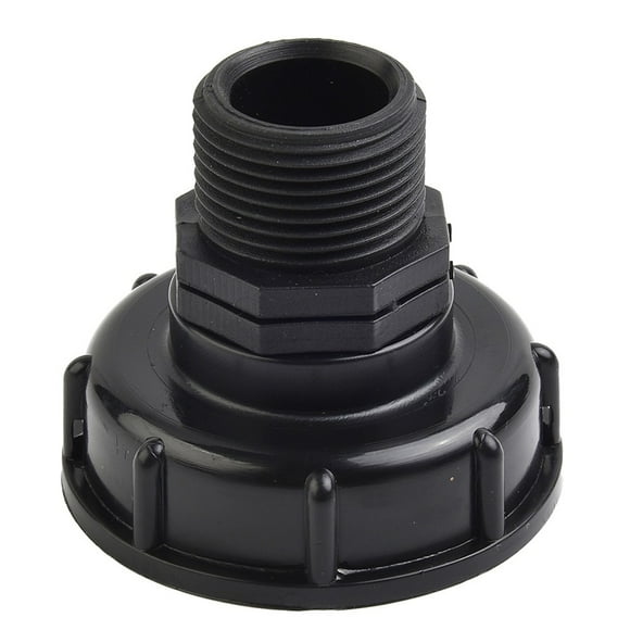 IBC Container Adapter S60x6 Cap External Thread 1inch Lid Water Tank Rain Barrel Connector Agriculture Lawn Garden Watering Part