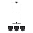 thumbnail image 4 of Kate and Laurel Ascher Wall Mounted Planter, Black 13x9x36, 4 of 8