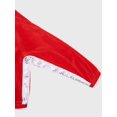 thumbnail image 7 of Tommy Hilfiger CLASSIC RED Big Kids Girls' Velour Raglan Hoodie, XL (16), 7 of 7