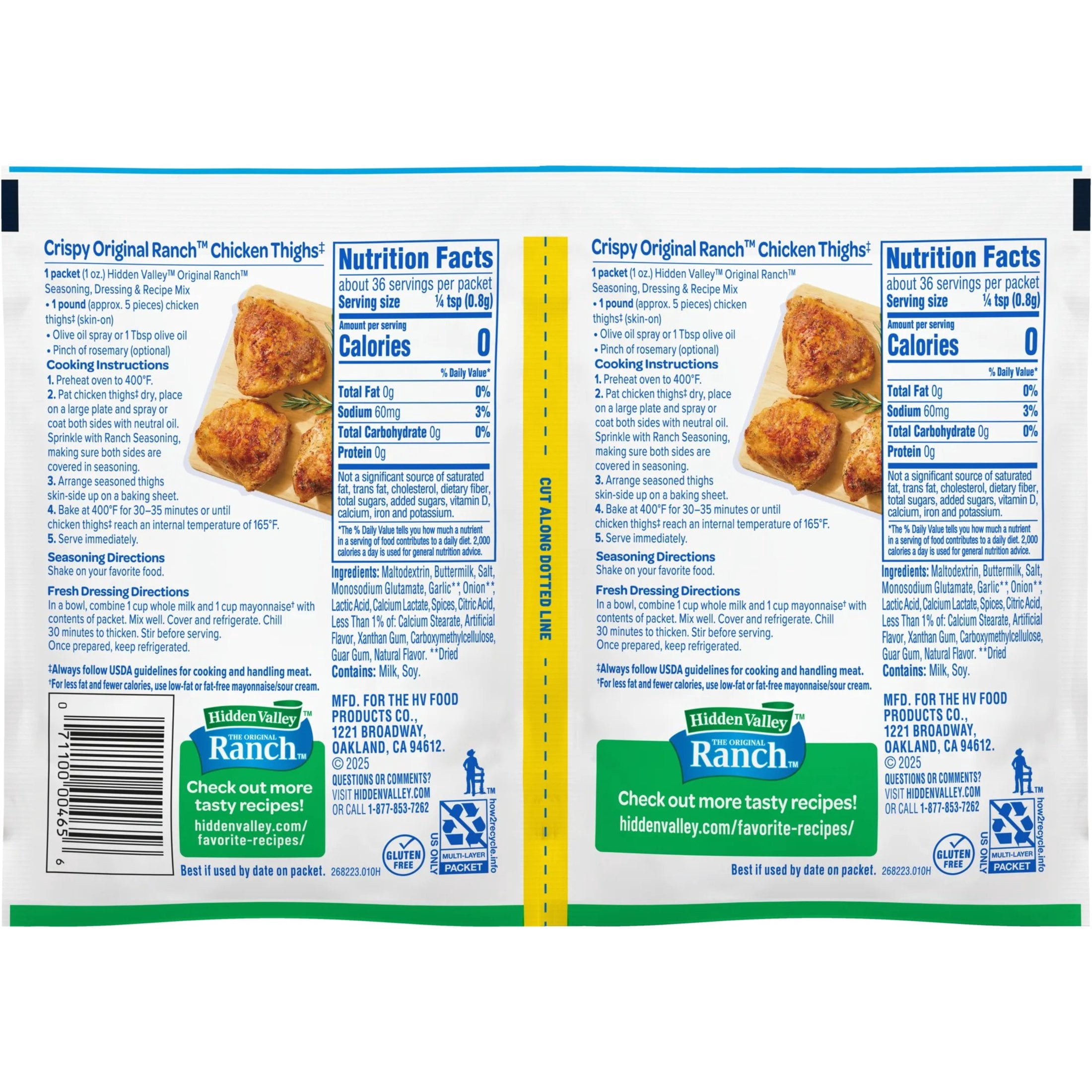 is hidden valley ranch dressing gluten free Buttermilk Salad and Topping - 24 Oz easy dinner Hidden Valley Gluten Free Light