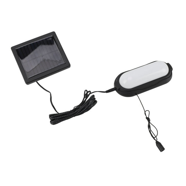 Luz Colgante Solar, Portátil, Fácil De Instalar, Impermeable, Versátil, Luz LED Solar Para Cobertizo, Interruptor De Cable De Tracción Para Patio