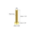thumbnail image 2 of Unique Bargains Brass Hex Bolts, M6x30mm 5 Pack Fully Thread Grade 4.8 Machine Screws, 2 of 4