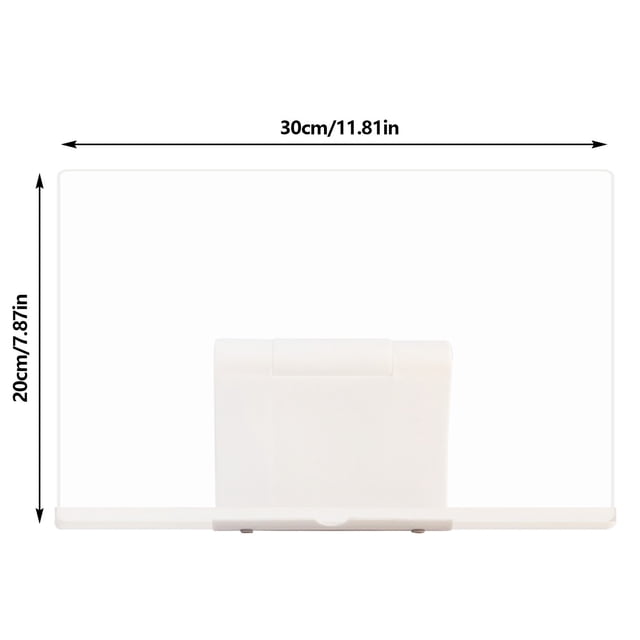 Ltdhehe 2ml Drawing Board Doodle Glow Drawing Board LED Note Board With Colors Acrylic Boards With Soft Eye Light Led Note Board With Colors
