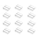 thumbnail image 1 of Soportes AcríLicos Portatarjetas de Lugar Transparente con Ranura para Tarjeta NúMeros de Mesa Soportes de ExhibicióN Portacarteles de Boda (12 Piezas), 1 of 5