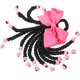 thumbnail image 3 of ColoMX Trenzas Extensión del cabello Bowknot grande Reemplazo de cola de caballo con cuentas Trenzado Cola de caballo, 3 of 7