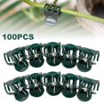 thumbnail image 2 of 100 PCS Garden Plant Clips Orchid Clips Plant Support Clips Flower and Vine Clips Garden Plant Clips Vine Attachment Tool for Supporting or Straightening Plant Stems  Stalks  and Vines Su, 2 of 7