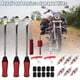 thumbnail image 5 of 24 unids/set de palancas de neumáticos de coche protectores de llanta Ndcxsfigh roja núcleos de válvulas Kit de tapas de herramientas, 5 of 8