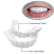 thumbnail image 2 of Dientes postizos perfectos temporales personalizables de Denture Smile Teeth, 2 of 4