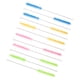 thumbnail image 1 of Cepillo de limpieza de pajitas reutilizables Uxcell de 10"x9/16" 4 colores 12 piezas, 1 of 6