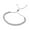 Silver, variant on Gold-Tone Plated Sterling Silver Beaded Lariat Italian Bracelet 5.2mm