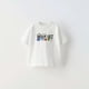 thumbnail image 1 of Ropa de Disney para niños, camiseta informal a la moda, Tops blancos con cuello redondo, disfraz de verano, Camiseta con estampado bonito para niños y niñas, 1 of 5