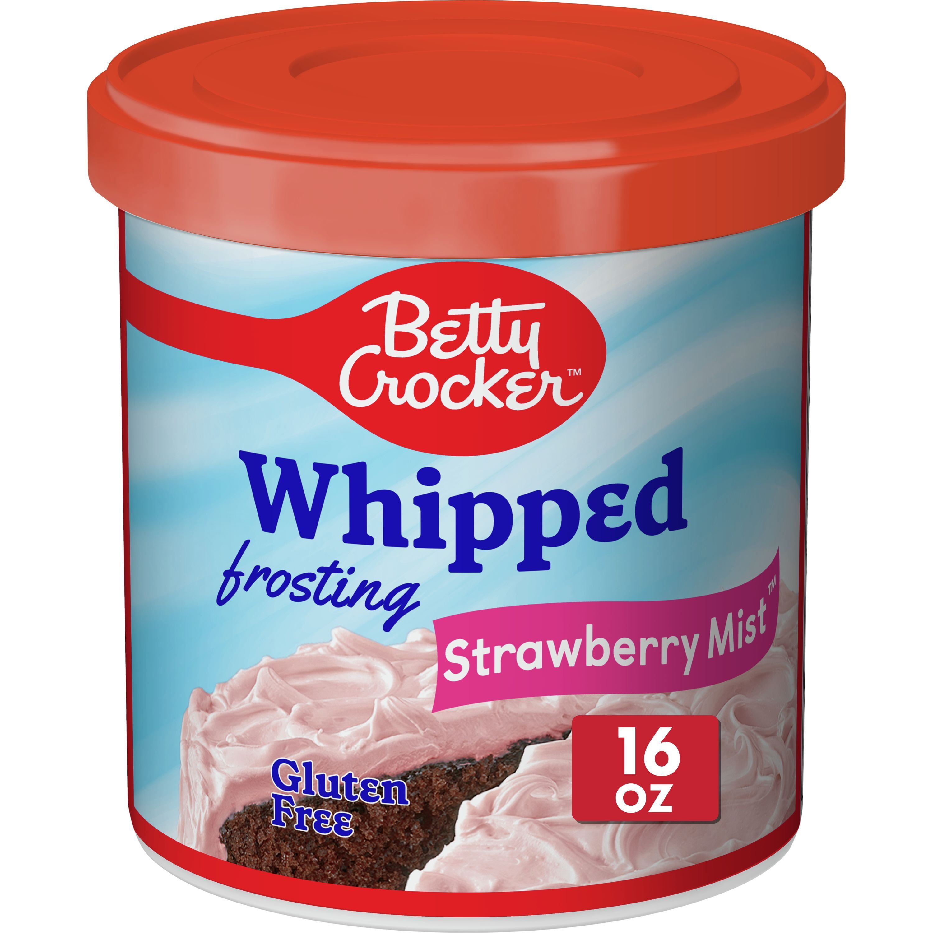 Betty Crocker Gluten Free Whipped Strawberry Mist Frosting, 12 oz