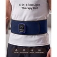 thumbnail image 3 of RENPHO Back Massage with Heat & Red Light Therapy, 660nm & 850nm Infrared Red Light, Cordless Heating Pad for Neck, 5 Light, 4 Heat & 4 Vibration Modes, Fsa Hsa Eligible, 3 of 9