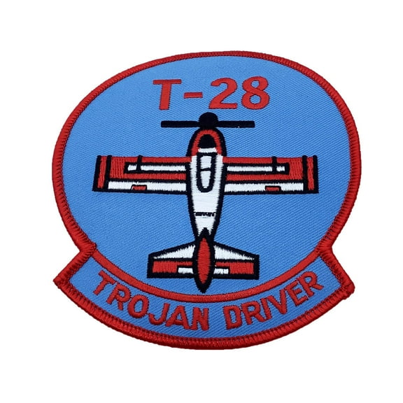 T-28 Trojan Driver Patch – Plastic Backing