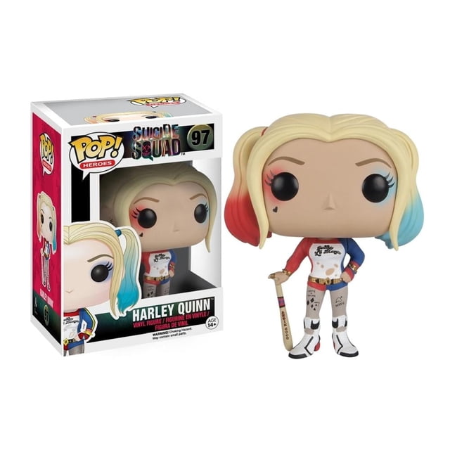 Figura Funko Pop Heroes Harley Queen DC Comics 4 Pulgadas