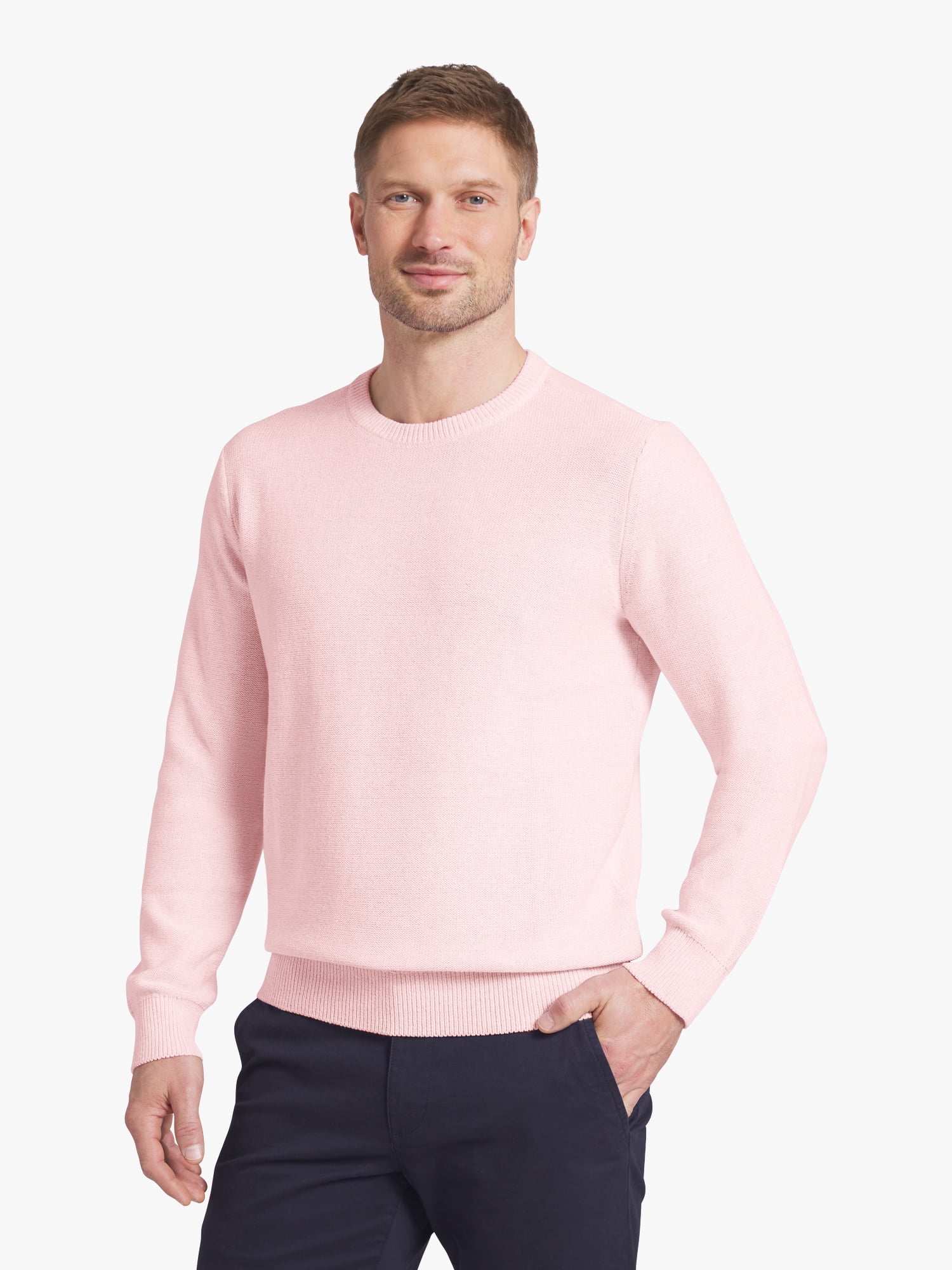 Chaps Men's & Big Men's Long Sleeve Crewneck Sweater, Sizes S-3XL