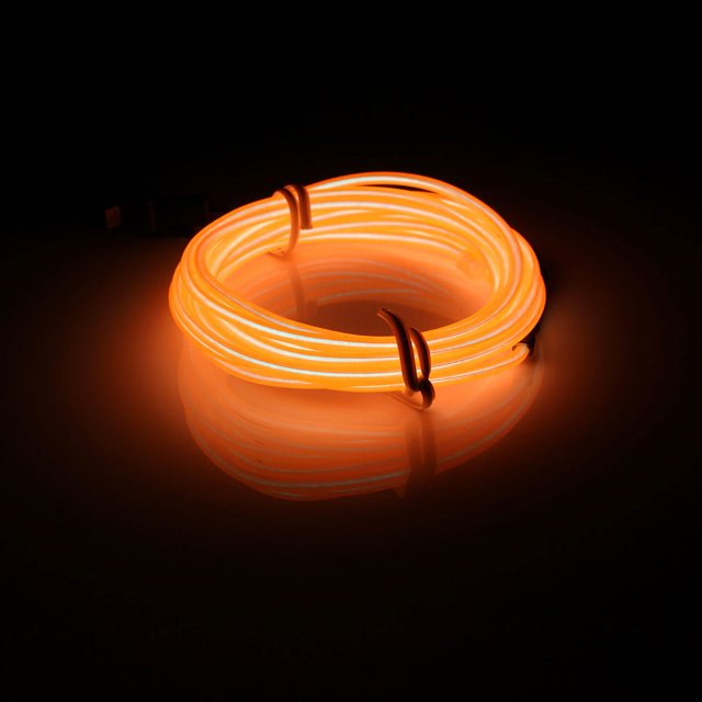 2M 10M LED Flexible Neon Light Glow EL Strip Tube Cool Wire Rope Home Car Decor