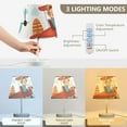 thumbnail image 5 of Aircrafts Children Bears Clouds LED Desk Lamp Table Lamp USB Bedside Nightstand Small Lamp for Bedroom Living Room Kids Room, 5 of 8