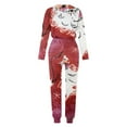 thumbnail image 3 of Fanxing Sweatsuits 2pcs Sets Teens Ugly Christmas Santas Claus Sweatsuits for Women Xmas Long Pants Tracksuits Two Piece Outfit Loose Jogger Set Christmas Gift Clearance 2024, 3 of 5